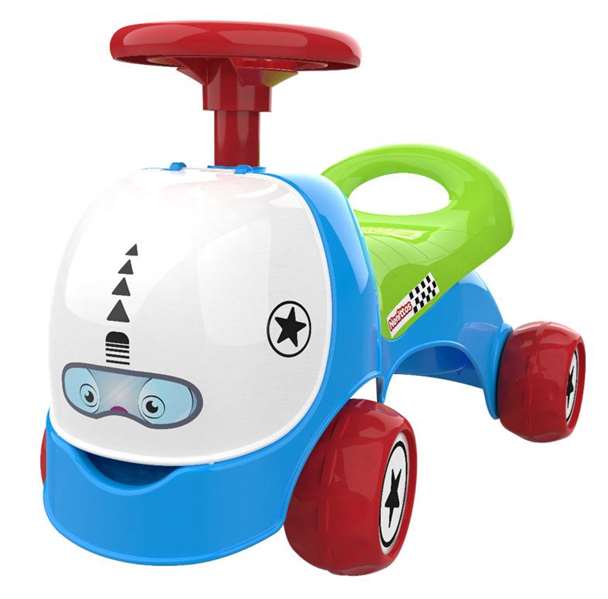 Chicos Correpasillos Racing Ride On - Trotteur-Voiture de Course Enfants 12 Mois à 3 Ans, Sans Piles