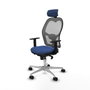 Piqueras y Crespo Chaise de Bureau Jorquera 1D086N2 Bleu marine