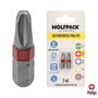 WOLFPACK LINEA PROFESIONAL Embout pour vis Maurer Phillips nº 3 (2 unités)