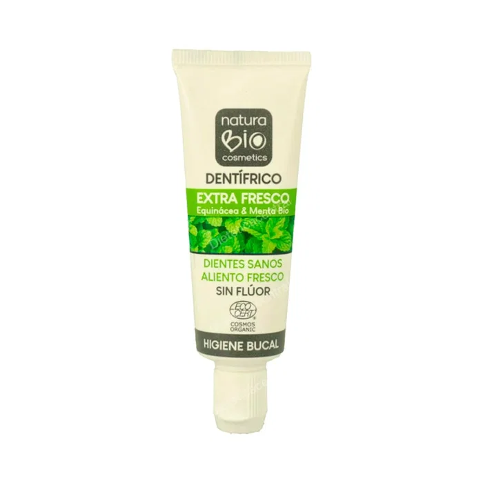 NATURABIO Dentifrice Extra Frais Échinacée-Menthe Bio Sans Fluor 25 ml NATURABIO Dentifrice Extra Frais Échinacée-Menthe Bio Sans Fluor 25 ml