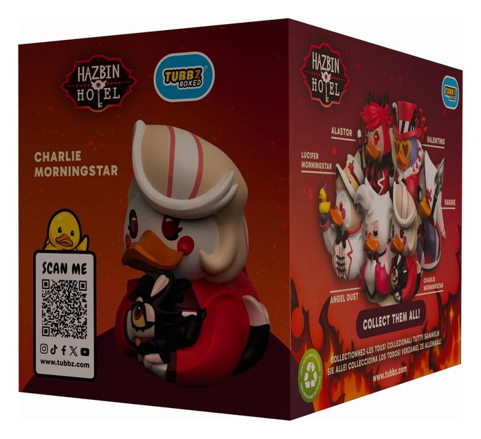 Numskull Hazbin Hotel Tubbz figurine Charlie Morningstar Boxed Edition