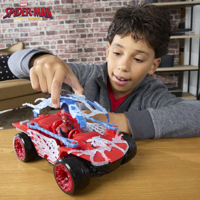 Hasbro Figurine Spider-Man de 11,5 cm et véhicule Buggy Marvel Studios Spider-Man Day ActionVerse Hasbro Figurine Spider-Man de 11,5 cm et véhicule Buggy Marvel Studios Spider-Man Day ActionVerse