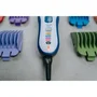 Wahl - Tondeuse à cheveux Color Pro Cordless - 3,5 W - Sans fil - 8 sabots + mini tondeuse - Autonomie 60 min - Bleu Gris