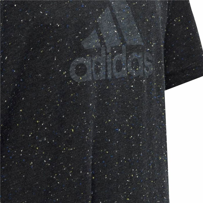 T shirt à manches courtes Enfant Adidas Noir