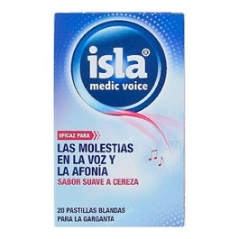 ISLA MEDIC VOICE 20 pastilles blondes cerise