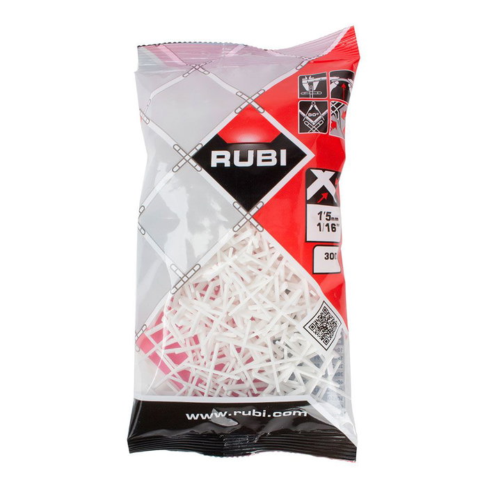 Rubi Crucettes de joints 1,5 mm (300 unités) Rubi Crucettes de joints 1,5 mm (300 unités)