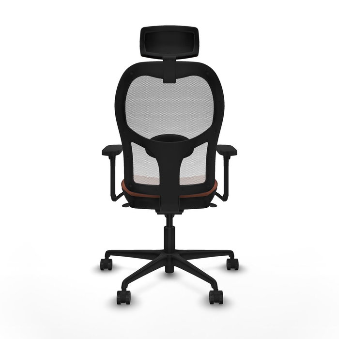 Piqueras y Crespo Chaise de Bureau Jorquera 3D036N2 Blanc Marron Piqueras y Crespo Chaise de Bureau Jorquera 3D036N2 Blanc Marron