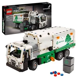Lego 42167 Technic Mack LR Electric Camion Poubelle, Jouet Véhicule de Recyclage Électrique avec Chargeur Latéral, 503 Pièces, 8 ans et plus