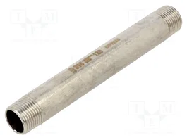 GEBO Connecteur de robinet en acier inoxydable AISI 316L, 120mm, G 3/8'' extérieur, série G316