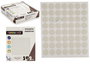 Pincello Étiquettes Adhésives Diamètre 18 mm Lot de 7 Pages 17 x 4 x 19.5 cm (Set de 120)