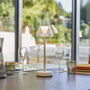 Lumisky Lampe de table sans fil BEVERLY WHITE blanc LED blanc chaud