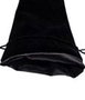 FanRoll Sac à dés Velvet Black avec Satin Noir Large