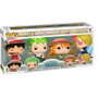 FUNKO Blister 4 figurines POP One Piece Exclusive