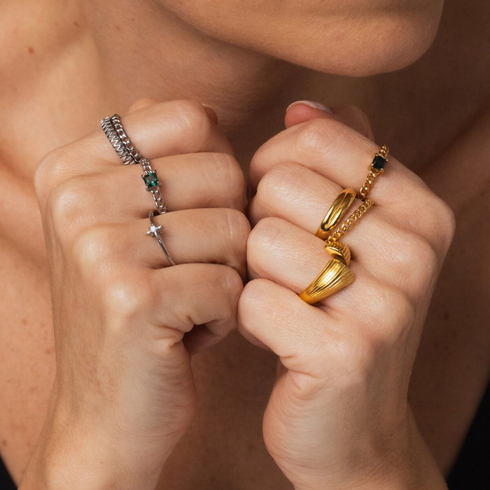 Bague Femme One Jewels OJBR05G-3 Doré 3