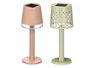 IBERGARDEN Lot de 12 lampes solaires de pied, 2 modèles, 3 couleurs