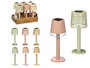IBERGARDEN Lot de 12 lampes solaires de pied, 2 modèles, 3 couleurs