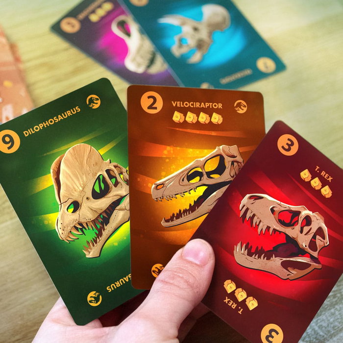 Jurassic Park jeu de cartes Digger Jurassic Park jeu de cartes Digger