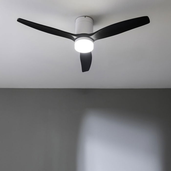 Ventilateur de Plafond avec Lumière Cecotec EnergySilence Aero 5600 20 W 40 W Blanc Noir