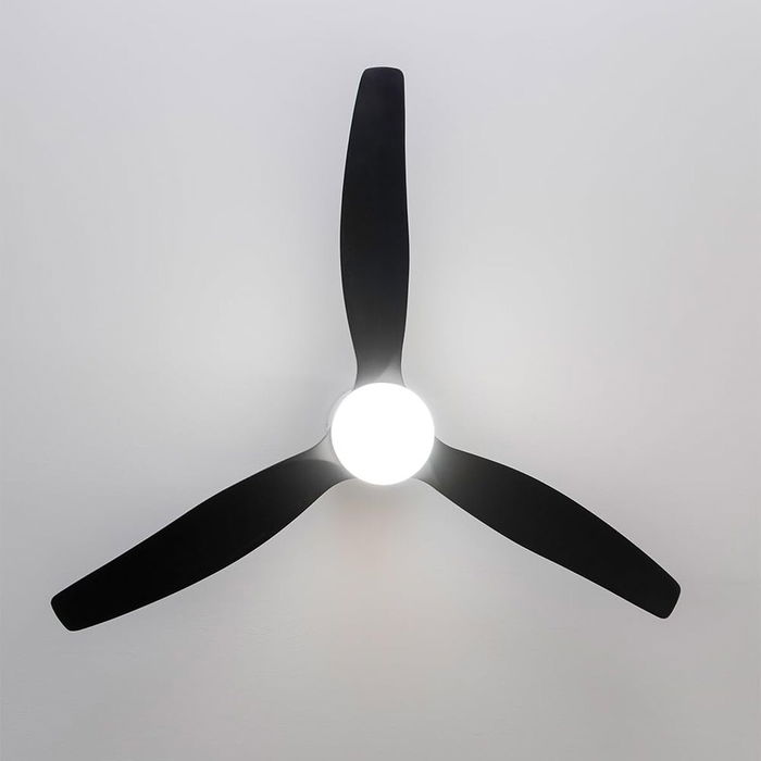 Ventilateur de Plafond avec Lumière Cecotec EnergySilence Aero 5600 20 W 40 W Blanc Noir