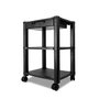 Phoenix Technologies Table auxiliaire modulable pour imprimante en plastique avec rangement pour bureau et maison