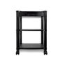 Phoenix Technologies Table auxiliaire modulable pour imprimante en plastique avec rangement pour bureau et maison