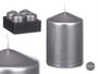 Acorde Vela Taco Plata 10 cm Cire (Set de 24)