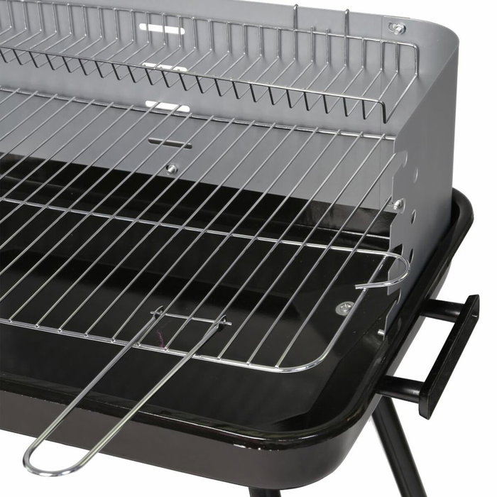 BigBuy Garden Barbecue Milena Noir 57 x 38 x 80 cm