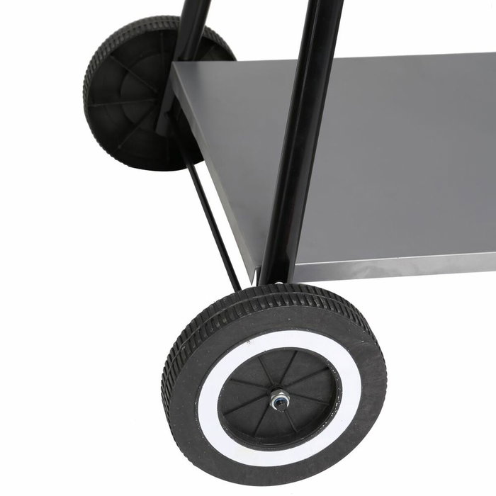 BigBuy Garden Barbecue Milena Noir 57 x 38 x 80 cm
