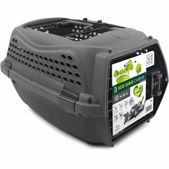 M Pets ECO GIRO Caisse de transport Taille S Gris
