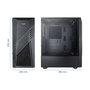 Tooq TQGCC102-B Boîtier PC Gaming Semitour Biohazard Noir ATX/Micro-ATX/Mini-ITX USB 3.0
