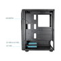 Tooq TQGCC102-B Boîtier PC Gaming Semitour Biohazard Noir ATX/Micro-ATX/Mini-ITX USB 3.0