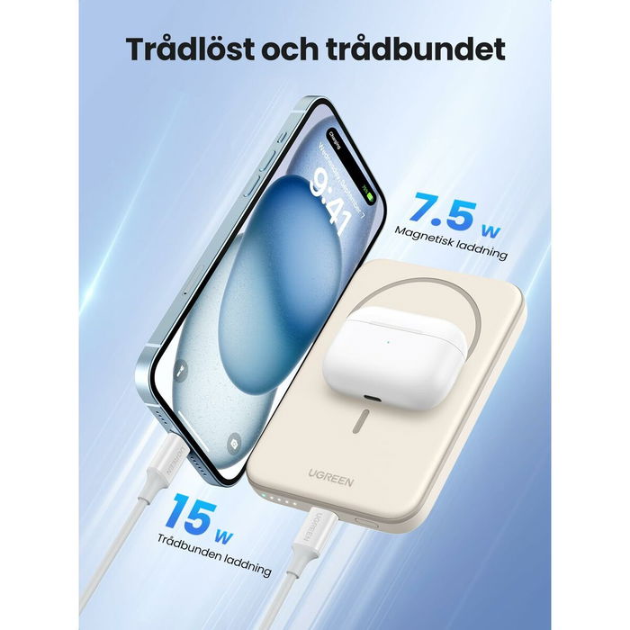 Camescope de surveillance Ugreen 25207 Noir