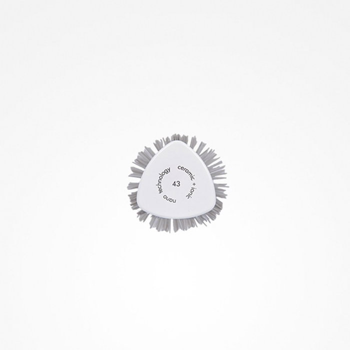 Bifull Brosse thermique triangulaire avec pic de séparation 43mm