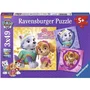 Ravensburger - Puzzle 3x49 pièces La Pat' Patrouille - Charmantes chiennes - Puzzle pour enfants dès 5 ans