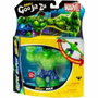 Heroes Of Goo Jit Zu Hulk Glow Surge 11cm, Figurine lumineuse et extensible de Marvel
