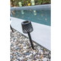New Garden Gretita Lampe de Jardin Solaire, Lot de 4, Noir