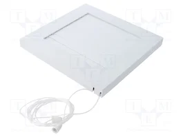 DOSPEL S.A. Grille de ventilation ABS blanc, 20 pièces
