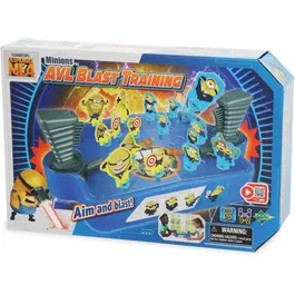 Epoch Games Minions AVL Blast Training - Jeu de Précision et Rapidité - Pour 2 Joueurs - Faites Tomber les Minions Adverses