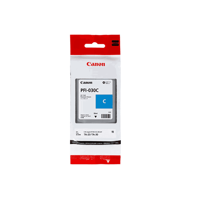 Canon PFI-030C Cartouche d'encre Cyan 55ml