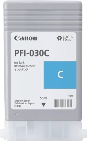 Canon PFI-030C Cartouche d'encre Cyan 55ml