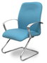 Chaise de Réception Caudete Piqueras y Crespo PBALI13 Bleu ciel