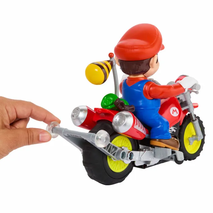 Hot Wheels Voiture radiocommandée motocross Mario pour enfants