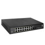 LevelOne GES-2118 Switch Gigabit Smart Lite 18 ports (16 RJ45 + 2 SFP) VLAN QoS IGMP rackable noir