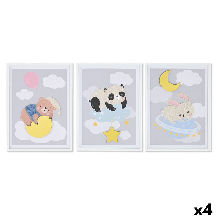 Toile Home ESPRIT Toile 30 x 1,8 x 40 cm