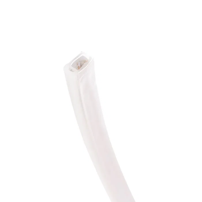 Bande LED Néon Flex 6W 4200K 24V 8x16mm Simple 120xSMD2835 6W/M x1M 40.000H - Coupe 5CM HONSPVC8x16S220CMW