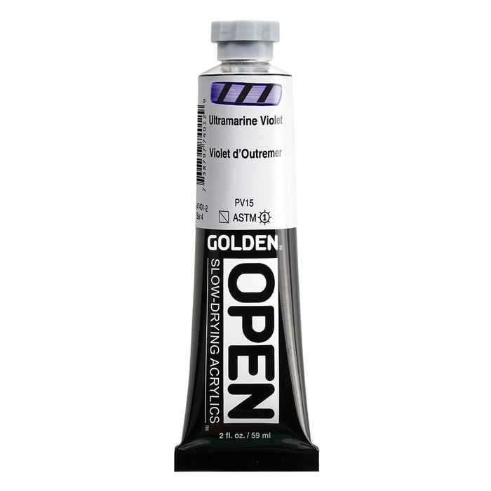 Golden OPEN Peinture Acrylique Violeta Ultramar 59 ml Golden OPEN Peinture Acrylique Violeta Ultramar 59 ml