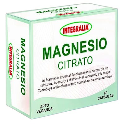 Integralia Magnésium Citrate 60 Capsules Integralia Magnésium Citrate 60 Capsules