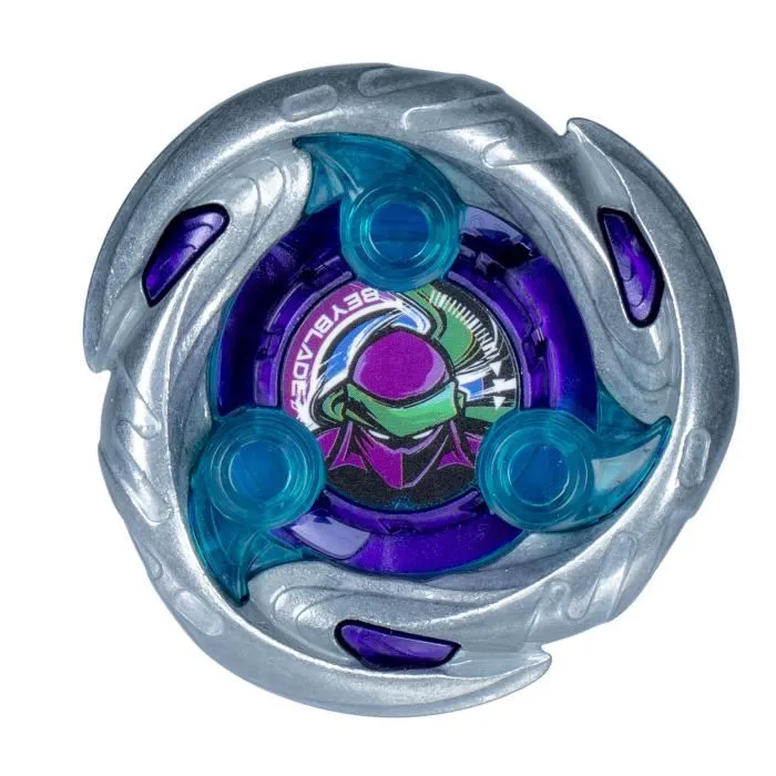 Hasbro Beyblade X Starter Pack Shadow Shinobi 1-80MN UX Toupie de Défense avec Lanceur dès 8 ans