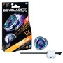 Hasbro Beyblade X Starter Pack Shadow Shinobi 1-80MN UX Toupie de Défense avec Lanceur dès 8 ans