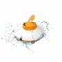 Bestway Robot de piscine Frisbee Orange, Autonome pour fond plat 5x3m max